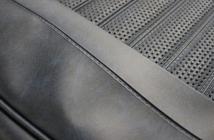 Front seat upholstery set 120 1968 blue