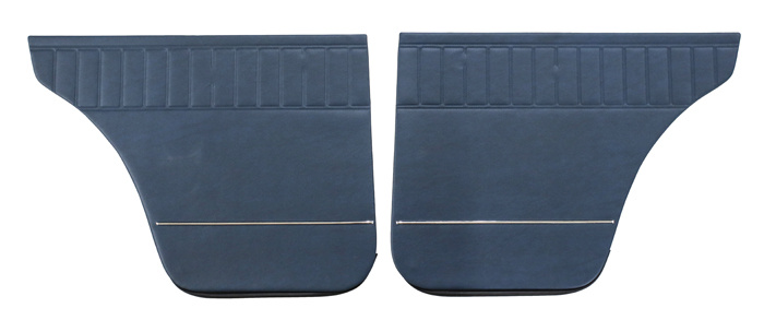 Door panel 122 Wagon  1969 blue LHR