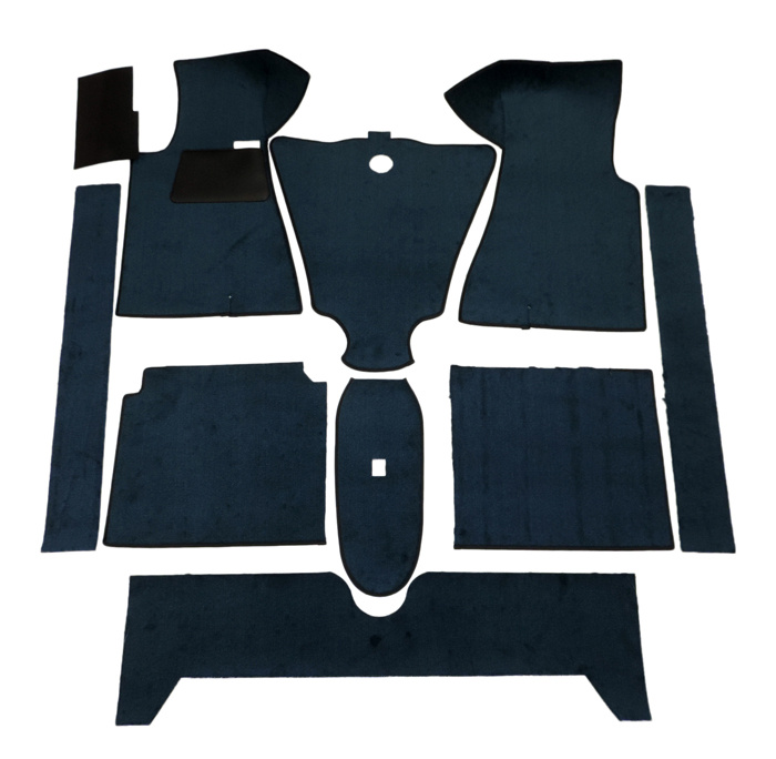 Mattsats 140 -71 bl� textil