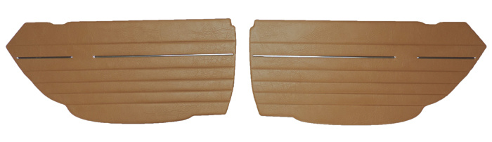 Door panel 1800E 70-71 upper gold Pair