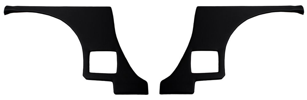 Paneler Bakre sida 1800E 1972 svart