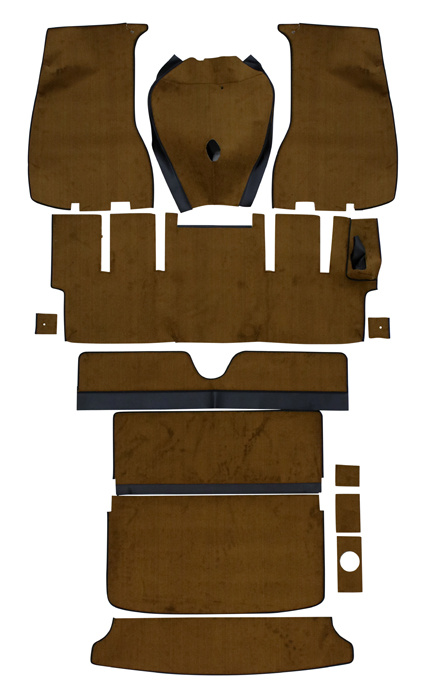 Mattsats 1800E -71 brun/svart Hst