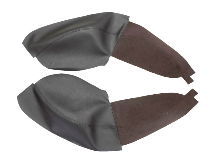 Mattsats 1800ES brun/svart textil