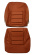 Cover Front seat 140GL/164 73-74 brown Cover Front seat 140GL/164 73-74 brown