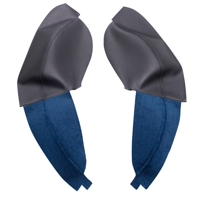 Kl�dsel Hjulhus 1800ES 1972 bl�/svart