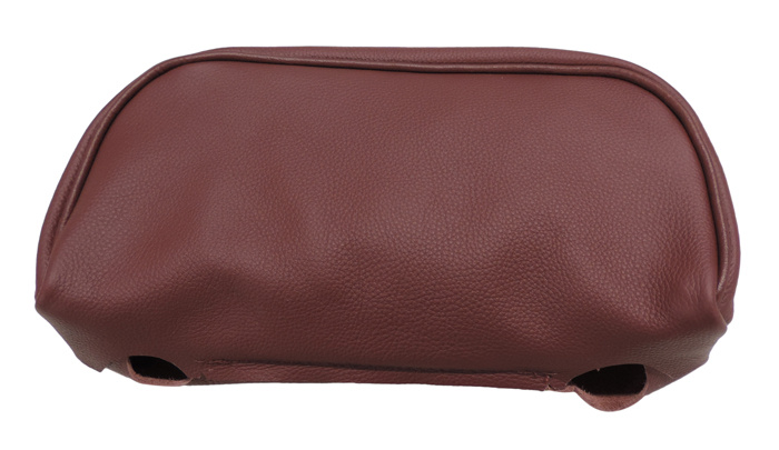 Cover Head rest 164 72-74 maroon - leath