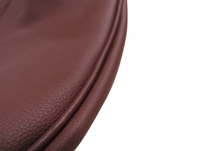 Cover Head rest 164 72-74 maroon - leath