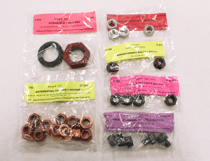 Skruvsats Chassi  Mustang 69 Skivbroms SB