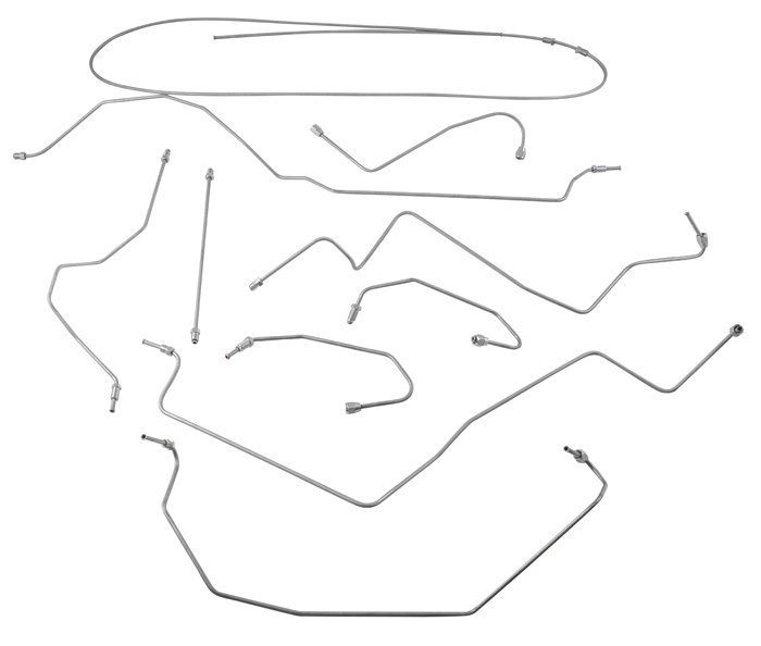 Brk line kit 122 67-68 (ex68US) with P/B