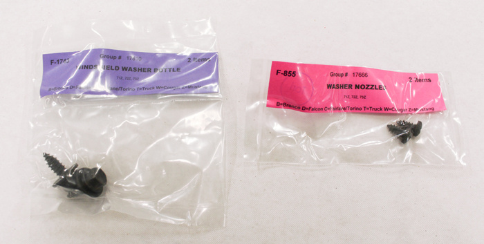 Mounting kit engine comp. Mustang 1972