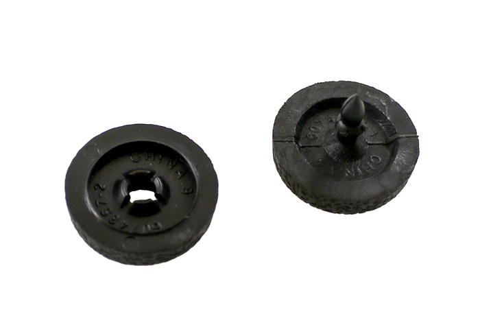 Stoppknapp bilb�lte 2-delad svart