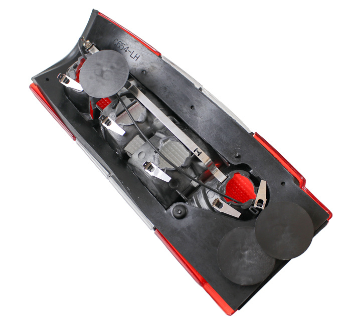 Bakljus 745/945/965/V90 r�tt/vitt V�