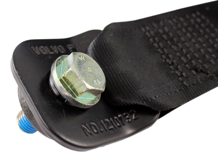 Seat belt 240 5d R.H. rear