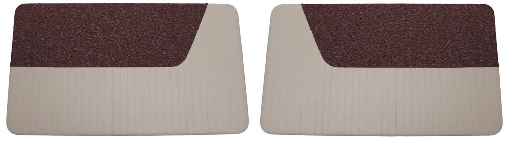 Door panels 444S-LS 56-57 red/grey