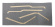 Panelsats B-stolpe/ver drr 445G-M 57-58 svart/gr