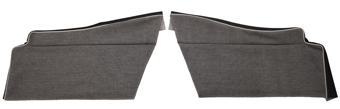 Kl�dsel Bakre sidor undre 444 1957 gr�/svart