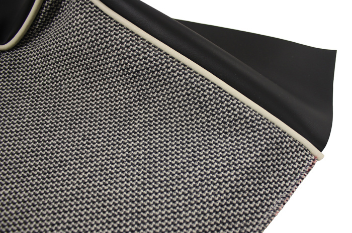 Kl�dsel Bakre sidor undre 444 1957 gr�/svart