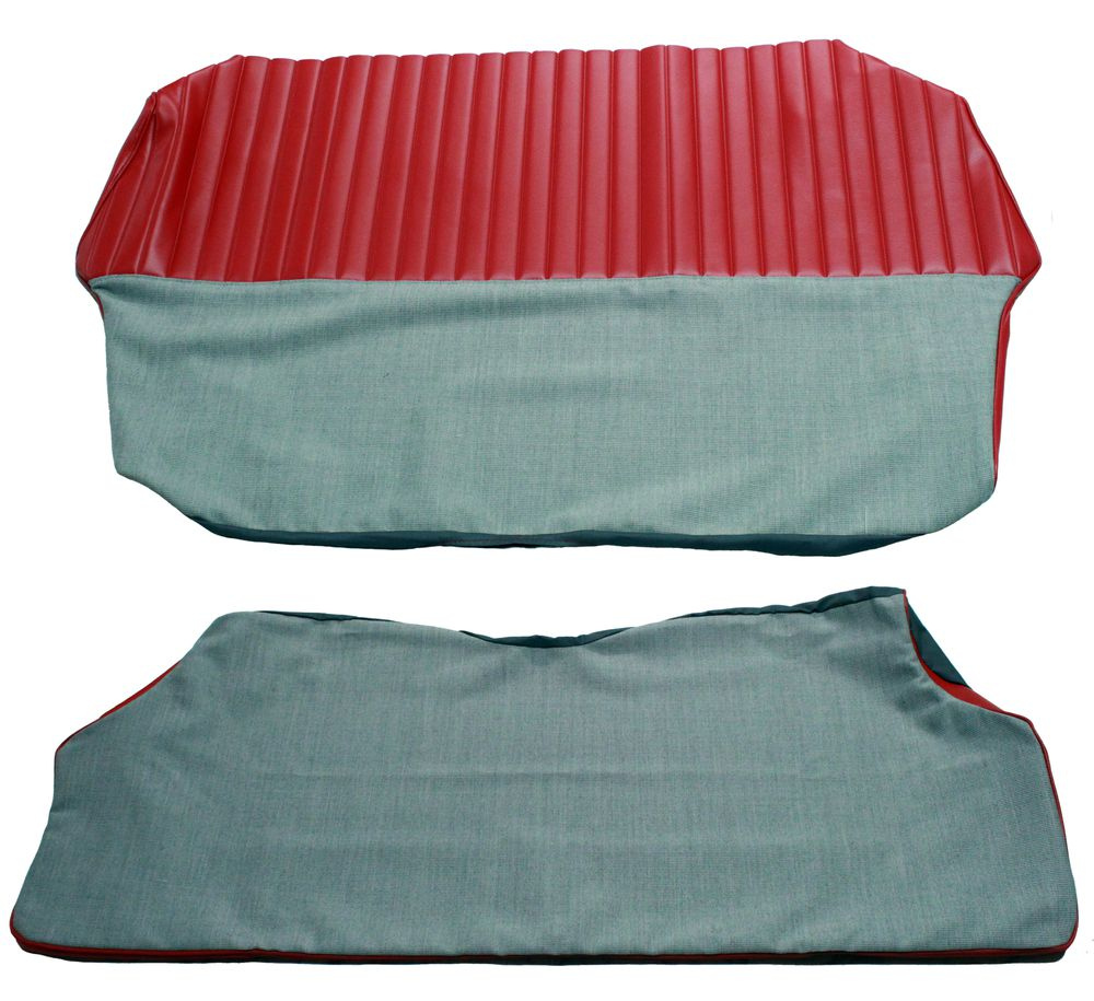 Cover Rear seat 544 58-60 red/grey Alt.1