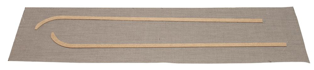 Paneler B-stolpe 544A 58-60 gr�svart