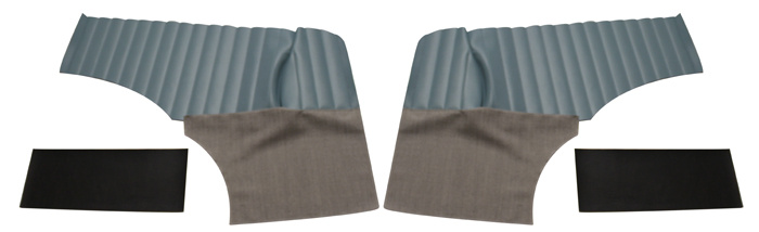 Kl�dsel Bakre sidor 544A 58-60 bl�/gr�