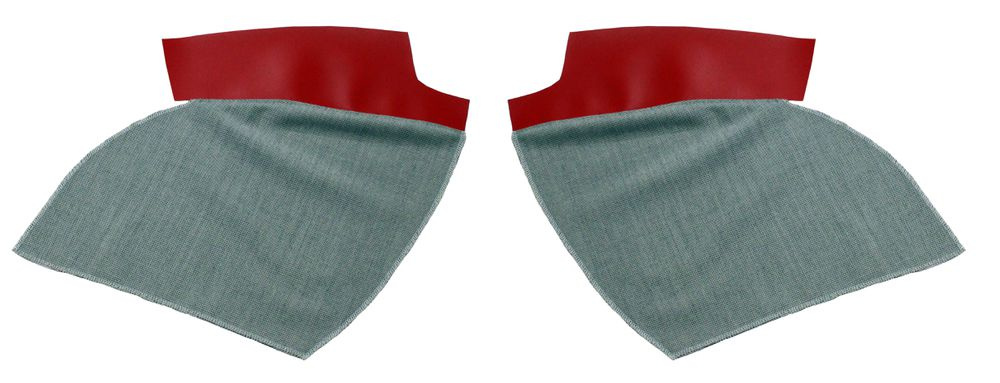 Cover Wheel house 544 58-60 red/grey LH