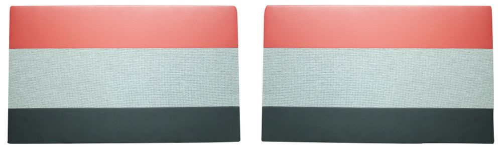 Door panel 445 58-60 red/black LH