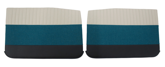 D�rrpaneler Amazon 4d 59-60 beige/turkos/svart fram