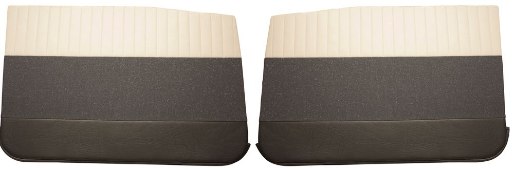 Door panel 120 4d 59-60 beige/bluesilver