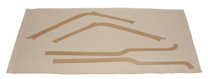 Panel kit B-pillar/door 210 445 58-60