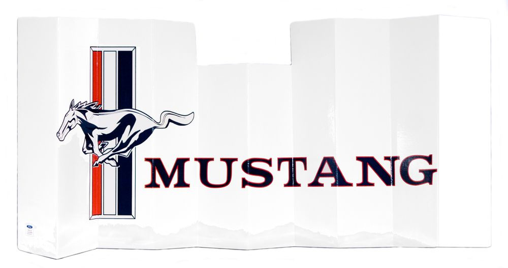 Sunshade MUSTANG logo
