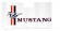 Solskydd Instrumentpanel Mustang logo