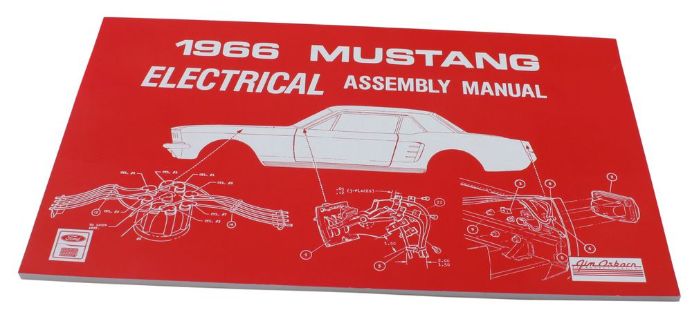 Verkstadsbok Elsystem Mustang 1966