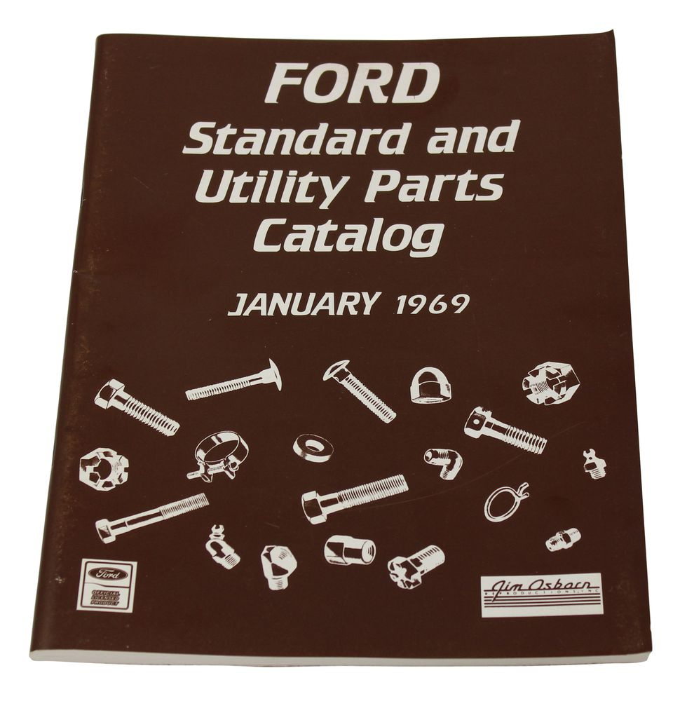 Katalog 1969 Ford Std & Utility Parts