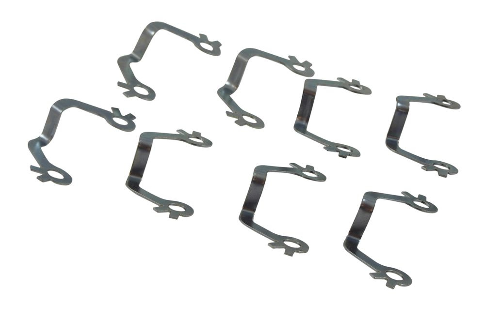 Exhaust kit manifold locking tabs