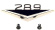 Emblem 289 Fender 65-66
