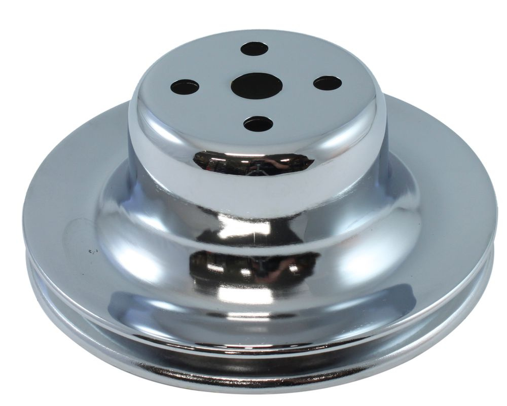 Pulley water pump 289 1groove chrome