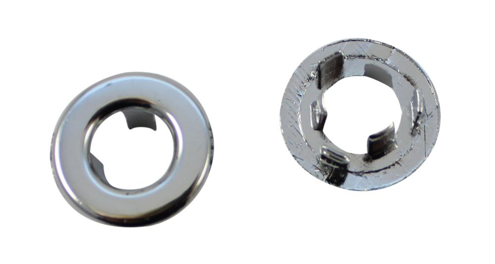 Grommet Lock button 64-73 chrome