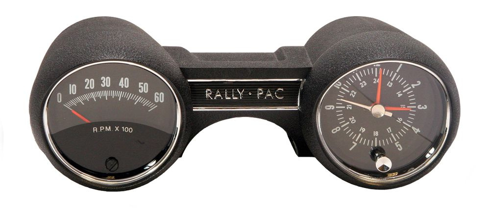 Rally Pac 65 6000 rpm V8 svart
