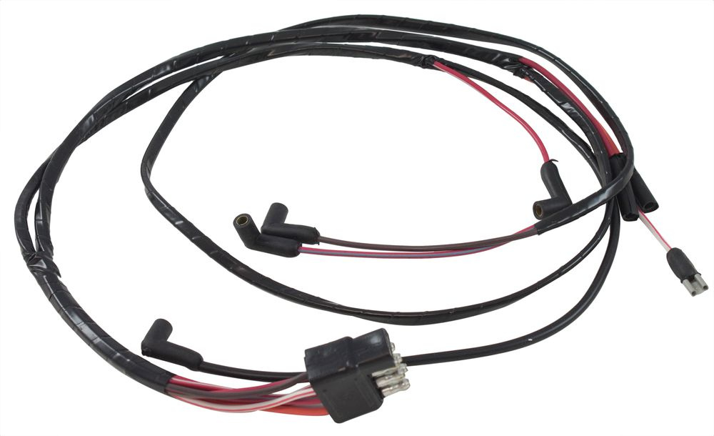 Kablage Givare/varningslampor 1965 med 2-hast. fl�kt