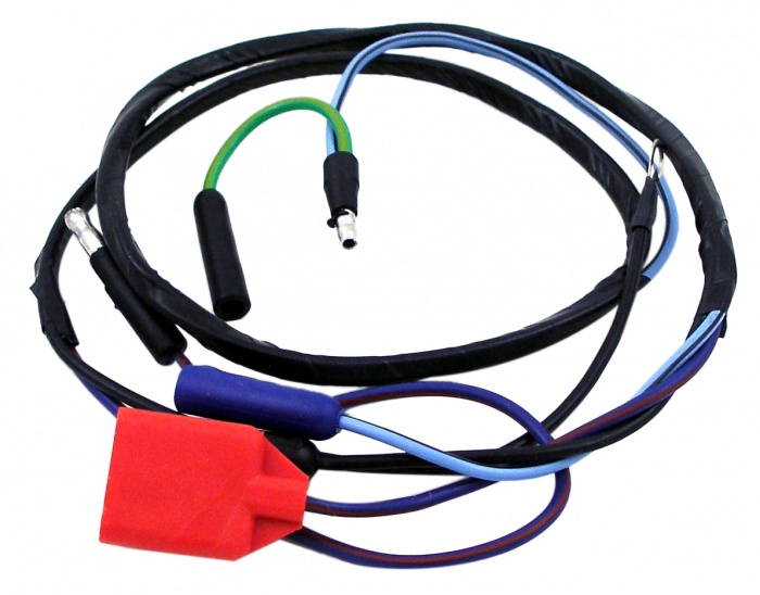 Kablage Rally Pac 65-66 under instrumentpanel