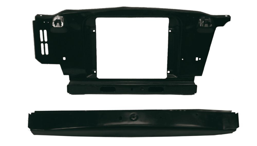 Radiator support w.X-member 65-66