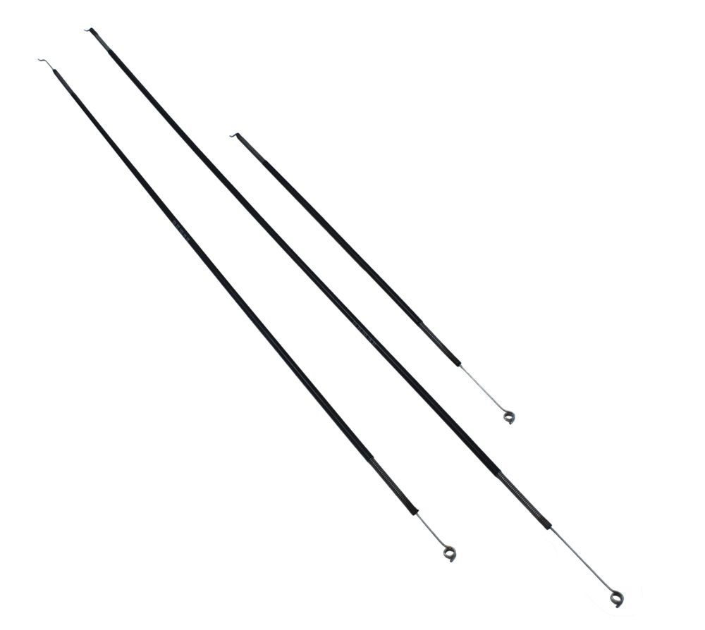 Heater control cables 64-66