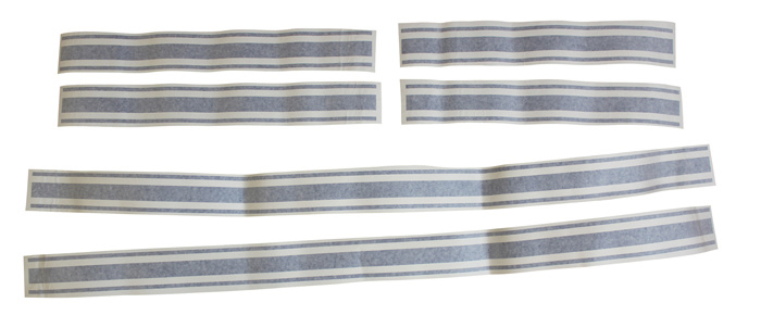 Stripe kit GT 65-66 blue