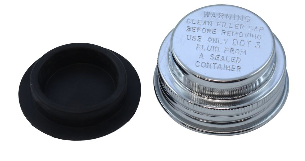 Cap master drum brake cylinder  65-66 ch