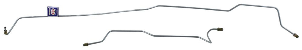 Brake line Mustang rear axle 64-66 8