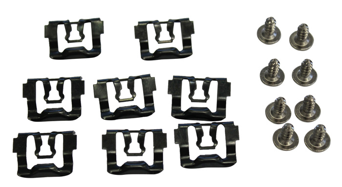 Trim molding Windshield 65-68 lower