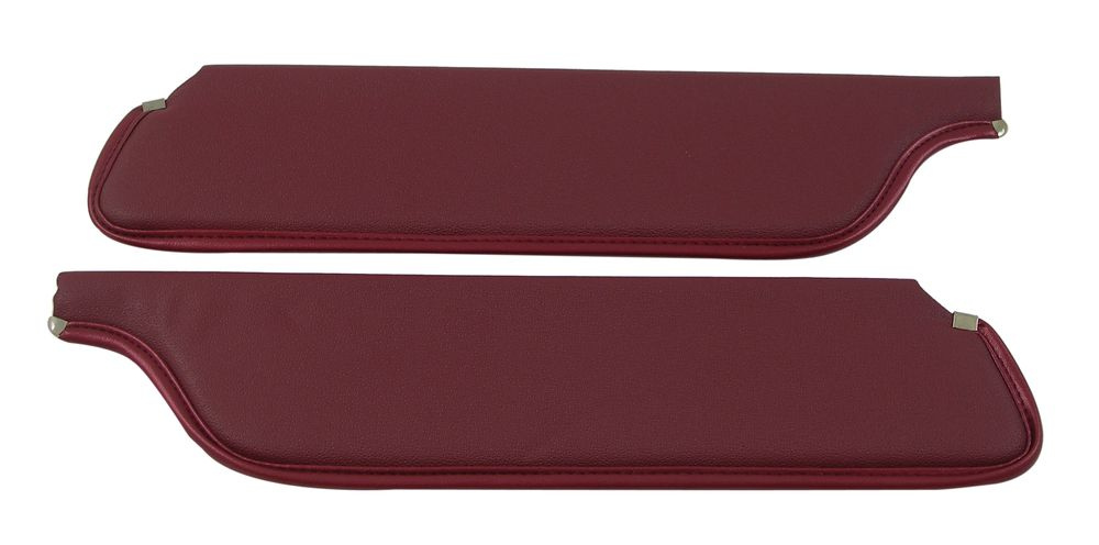 Sun visor Mustang CP/FB 64-66 Dark Red