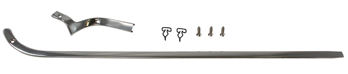 Prydnadslist Instrumentpanel Mustang 64-65 V�nster