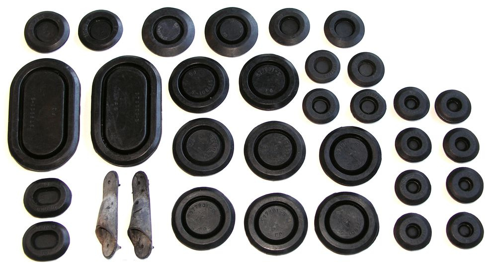 Rubber button kit 64-66