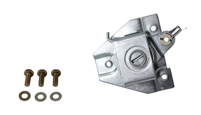 Door latch remote De Luxe 64-66 LH